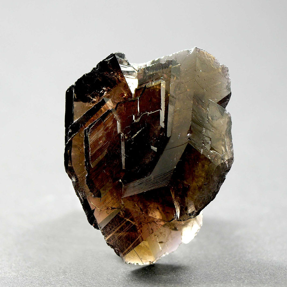 Thumbnail: Axinite Floater - Dodo Mine, Ural Russia