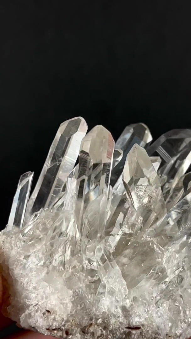 Thumbnail: Rock crystal, Dauphineer habitus – La Gardette, France