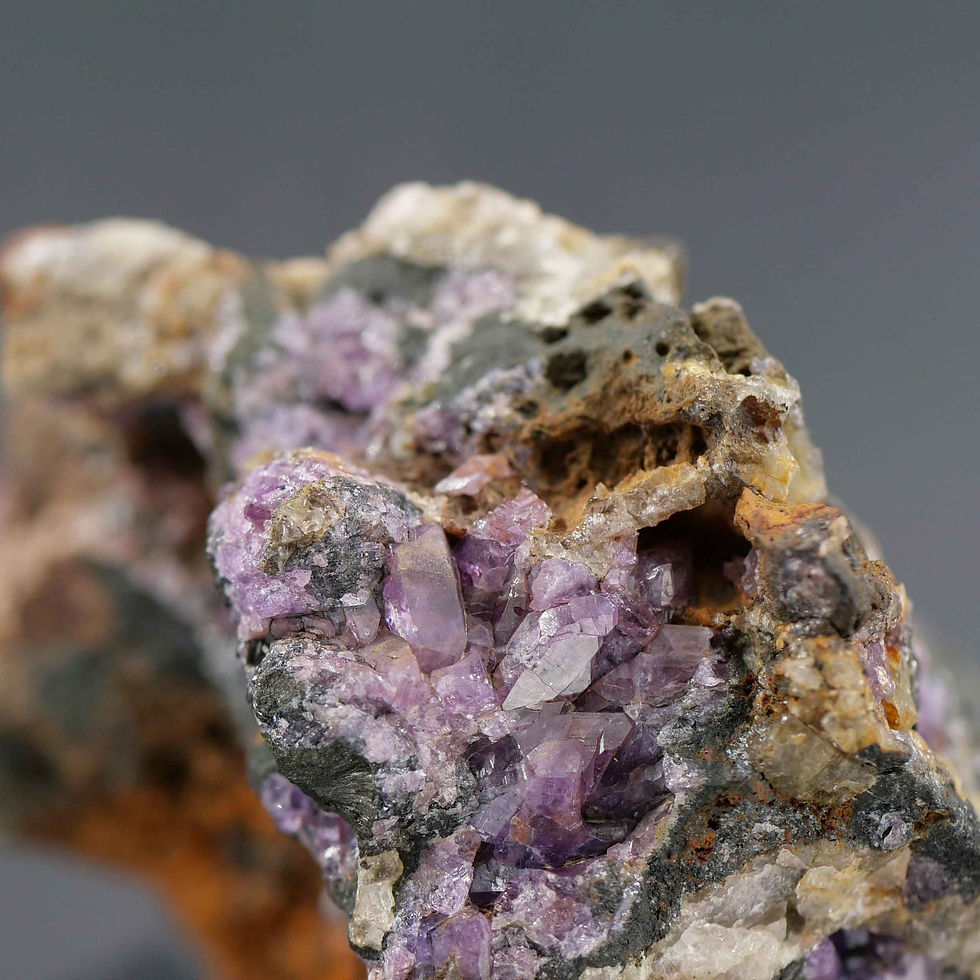 Thumbnail: Strengite, Phosphosiderite - Hagendorf, Pleystein, Neustadt a.d. Waldnaab, Bavaria