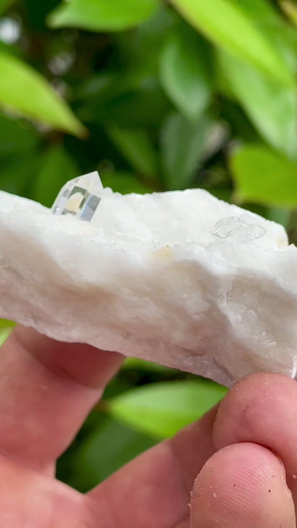 Miniaturbild: Quarz auf Marmor – Carrara, Toskana, Italien
