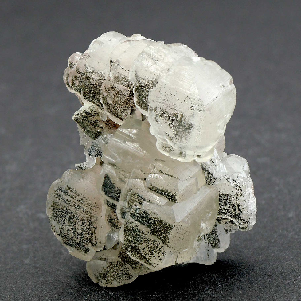 Miniaturbild: Calcit, Pyrit - Fuzichong, Cenxi Co., Wuzhou, Guangxi, China