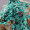 Thumbnail: Rosasite, Calcite – Ojuela Mine, Durango, Mexico