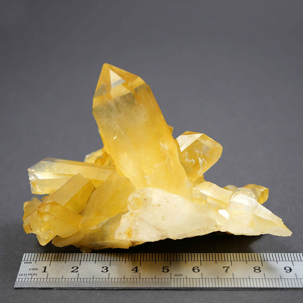 Miniaturbild: Bergkristall Limonitisiert – Schynschlucht, Graubünden, Schweiz
