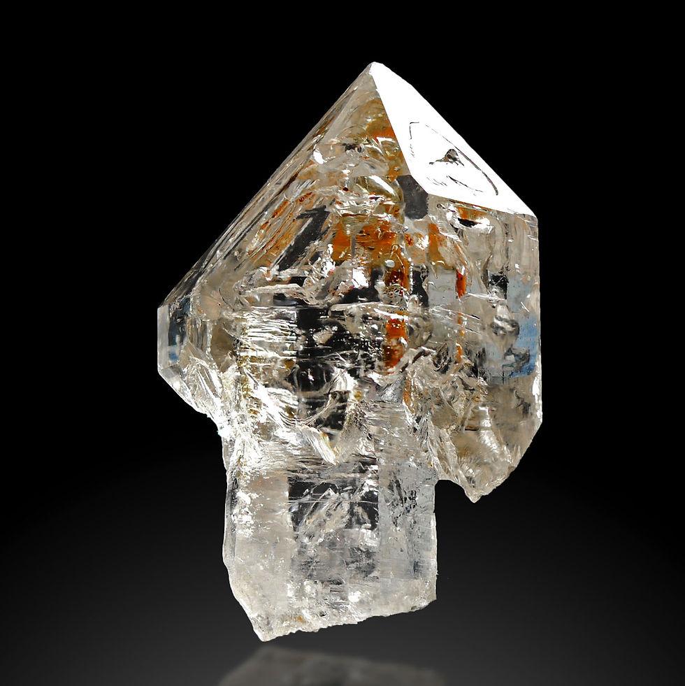 Thumbnail: Petroleum Scepter Quartz - Madirobe, Mahajanga Province, Mada