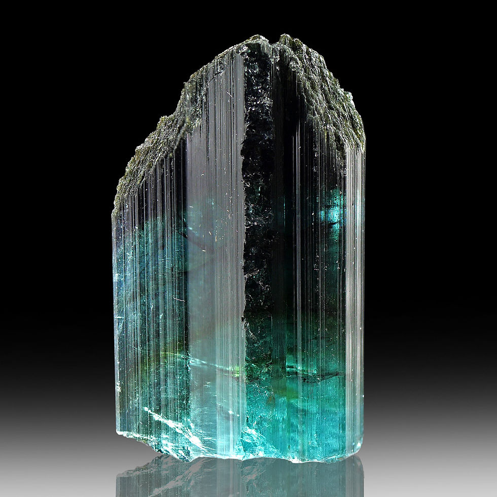 Thumbnail: Tourmaline var. Indigolite - San Jose da Safir, Minas Gerais, Brazil