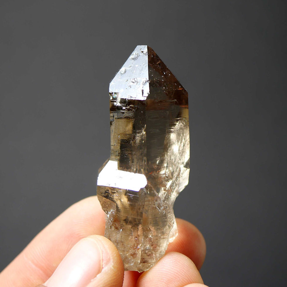 Thumbnail: Smoky Quartz – Gärstenhorn, Grimsel, Bernese Oberland, Switzerland