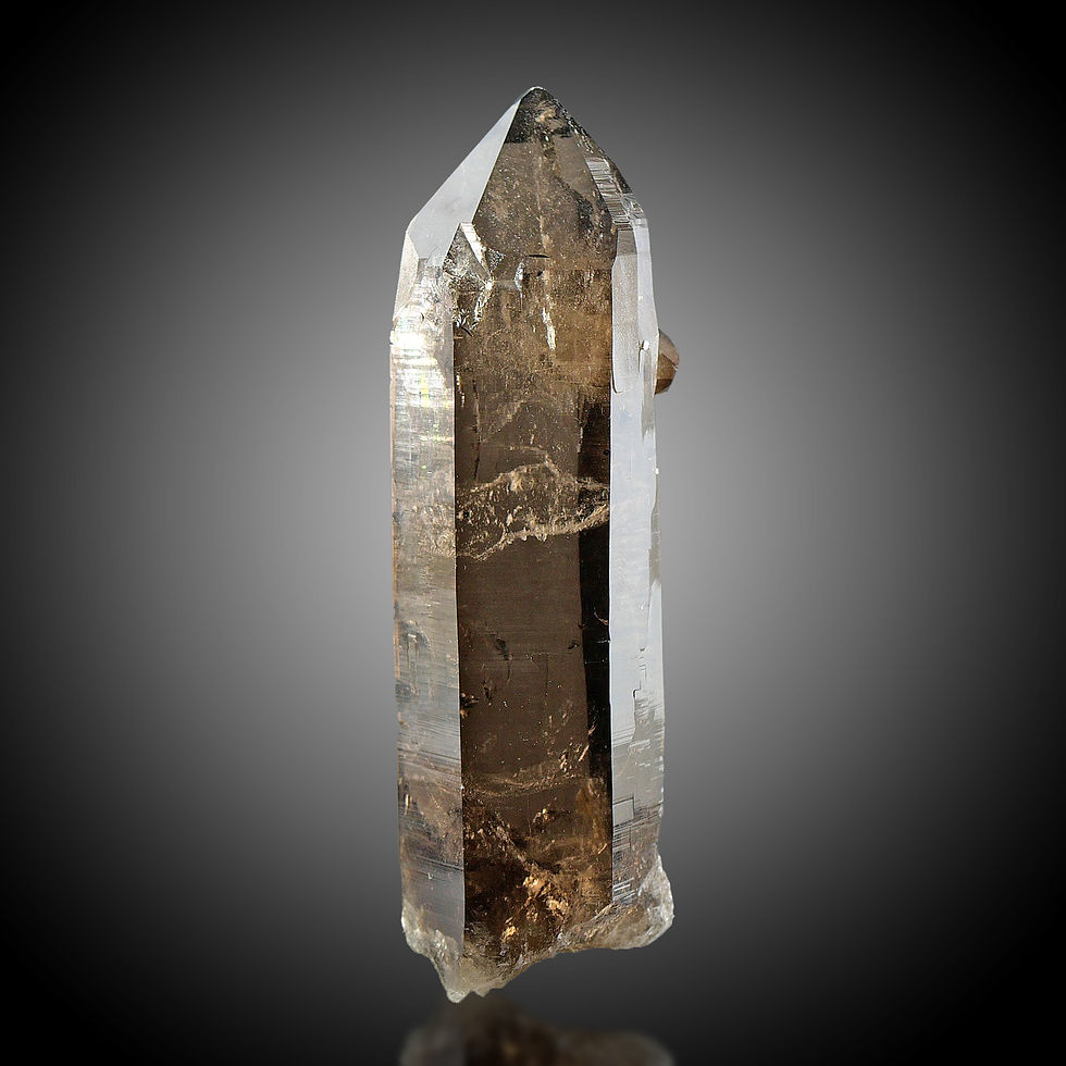 Thumbnail: Smoky quartz – St. Gotthard, Switzerland