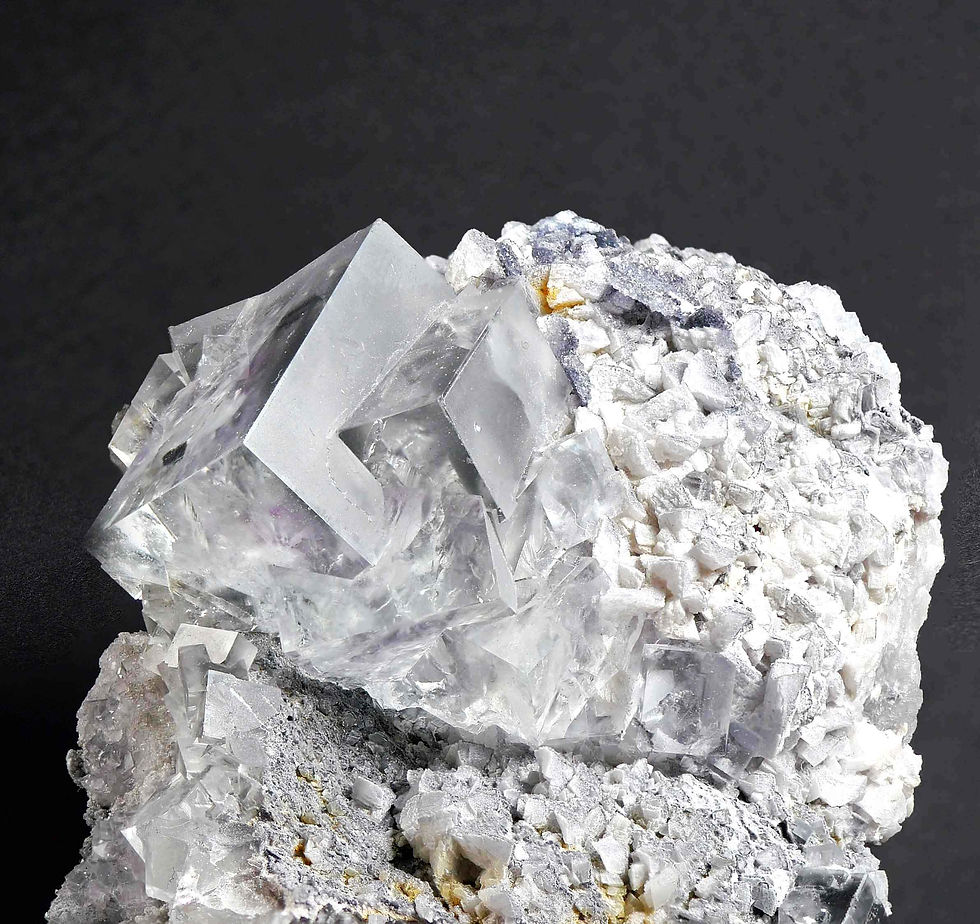Thumbnail: Fluorite - Emilio Mine, Asturias, Spain