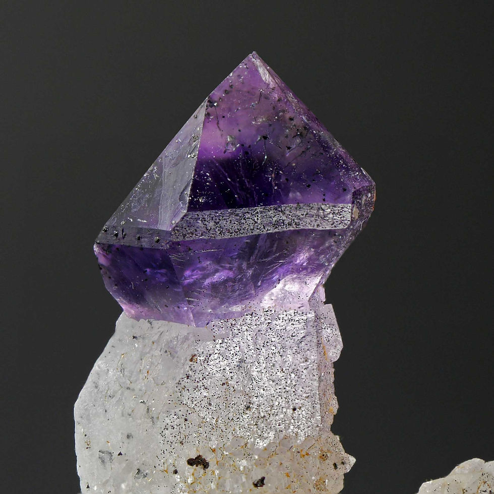 Thumbnail: Amethyst Scepter Quartz - Marovoalavo, Madagascar