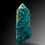Thumbnail: Chrysocolla on Quartz - Tentadora Mine, Huancavelica, Peru