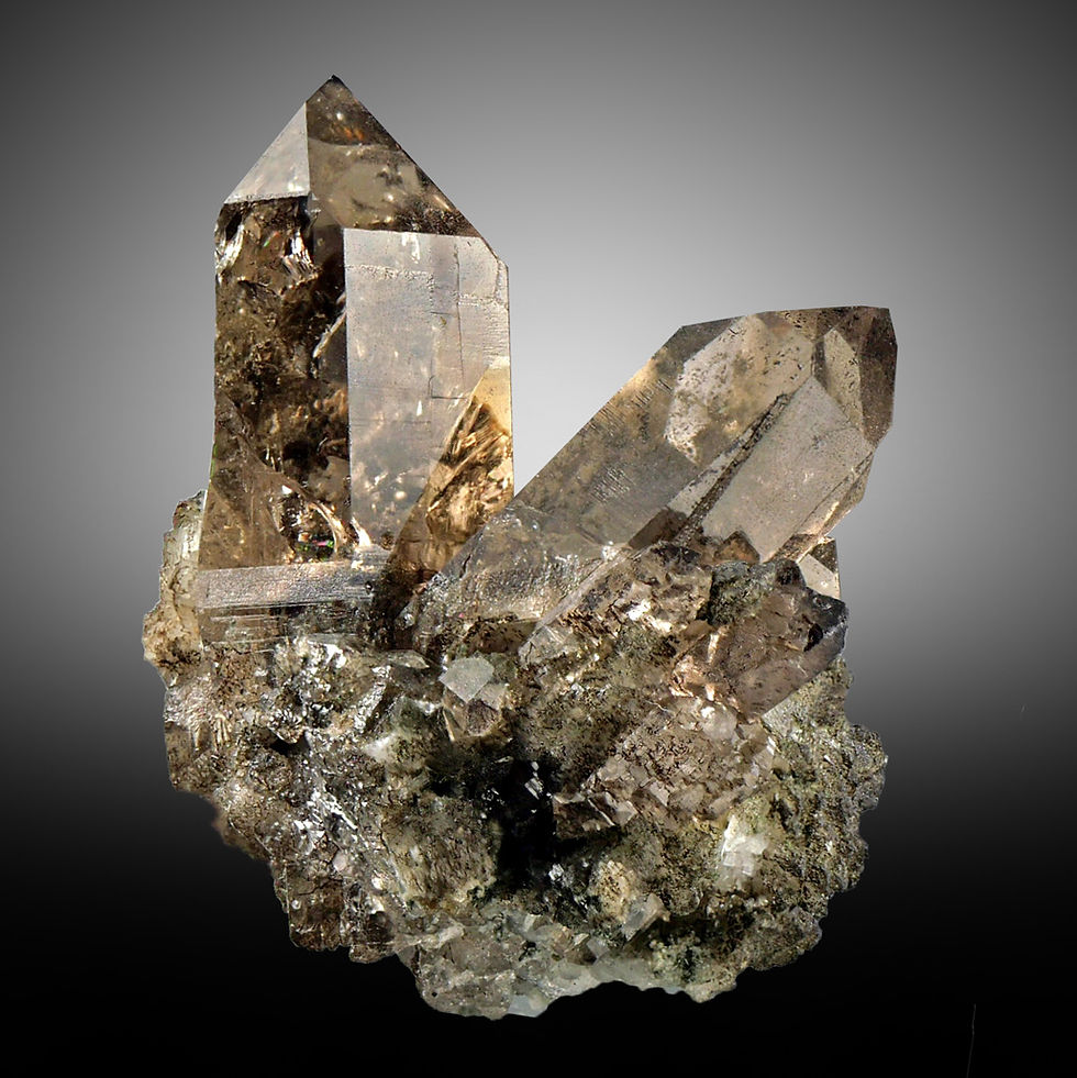 Thumbnail: Smoky Quartz – Val Giuv, Graubünden, Switzerland
