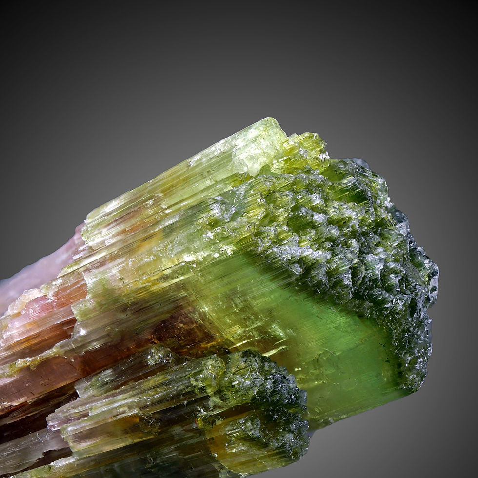 Thumbnail: Scepter Tourmaline Var. Elbaite - Morro Redondo Mine, Coronel Murta, Brazil