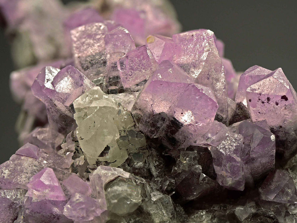 Miniaturbild: Cobaltocalcit – Aghbar Mine, Bou Azzer, Quarzazate, Marokko