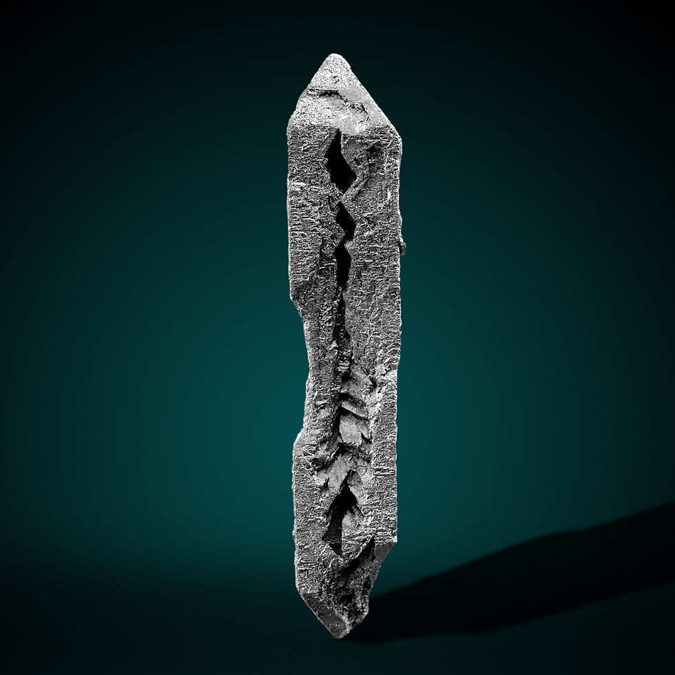 Martit (hematite after magnetite) - Payun Volcano, Argentina