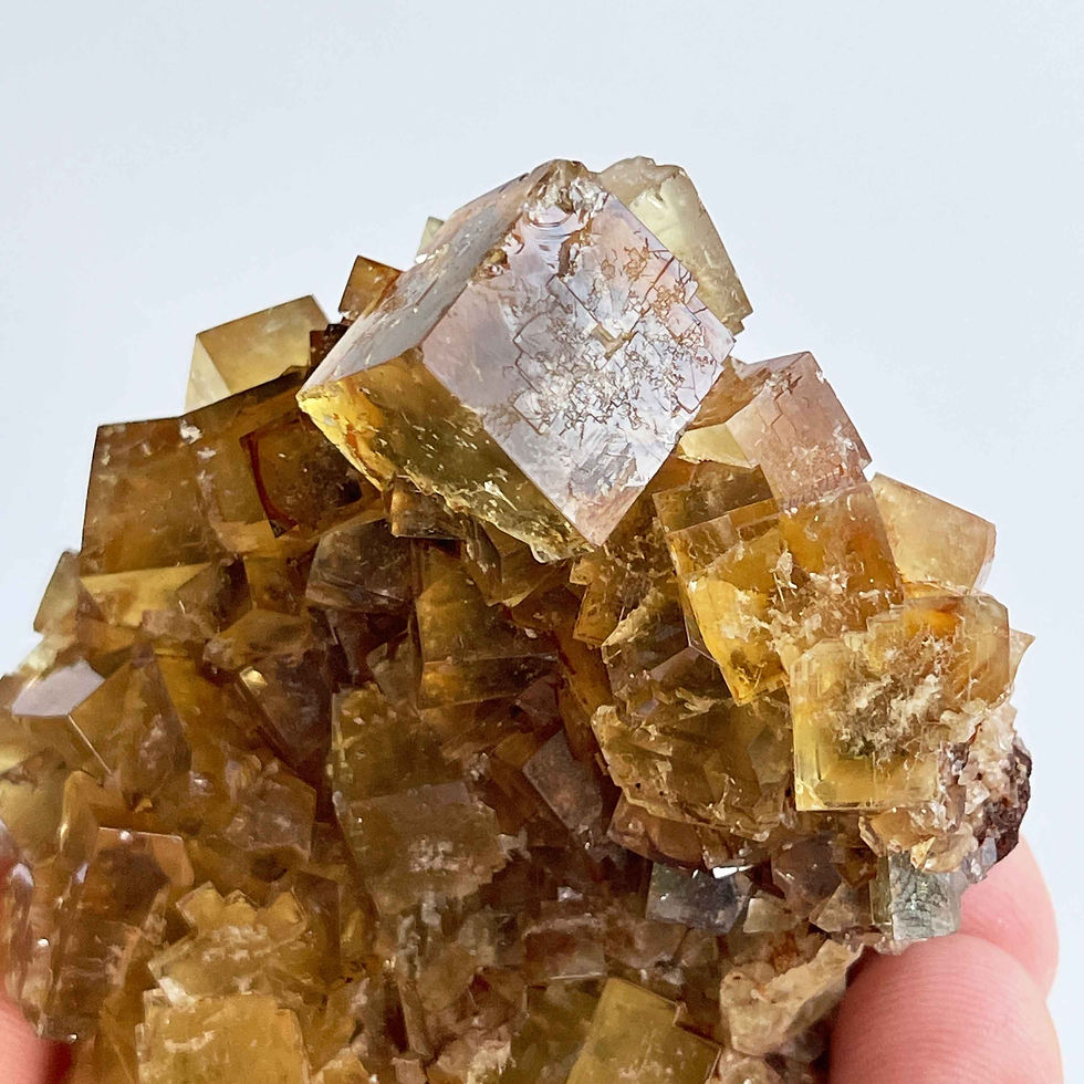 Thumbnail: Fluorite - Hilton Mine, Cumbria Co. GB
