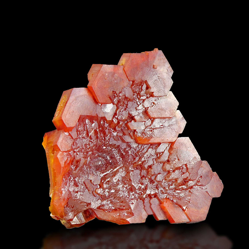 Thumbnail: Vanadinite - Mibladen, Midelt, Draa-Tafilalet, Morocco