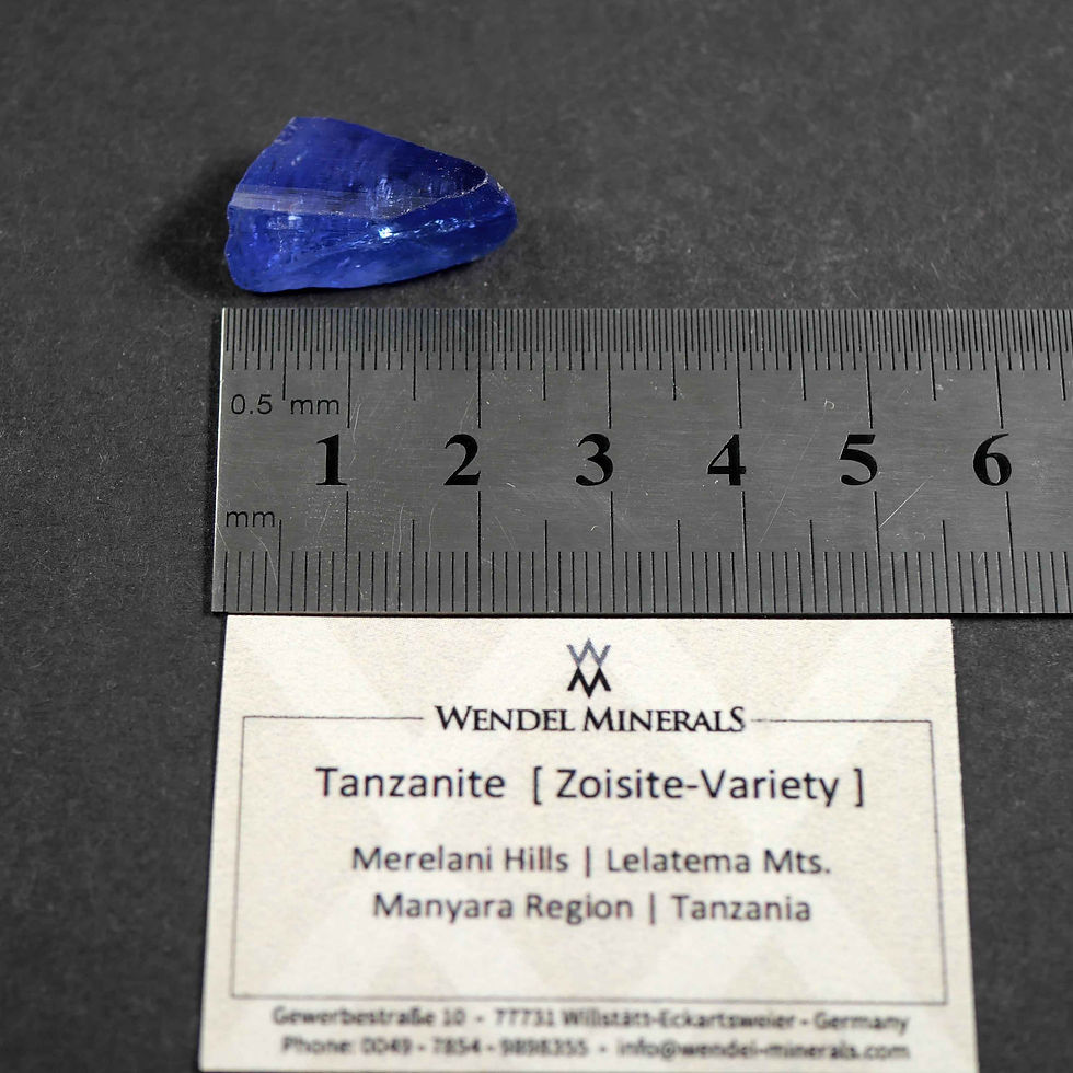Thumbnail: Tanzanite 20.5 ct - Arusha, Merelani Mountains, Tanzania
