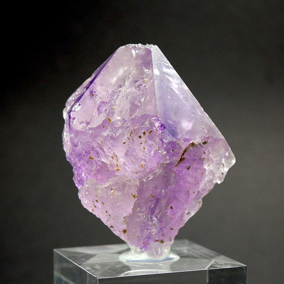 Thumbnail: Amethyst (rare C-face)  - Brazil