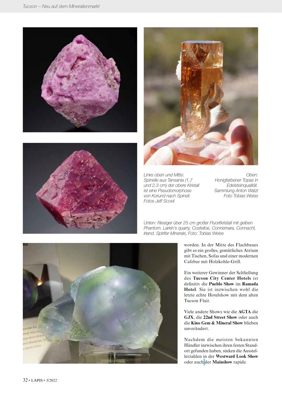 Thumbnail: Corundum after Spinel – Mahenge, Morogroro, Tanzania