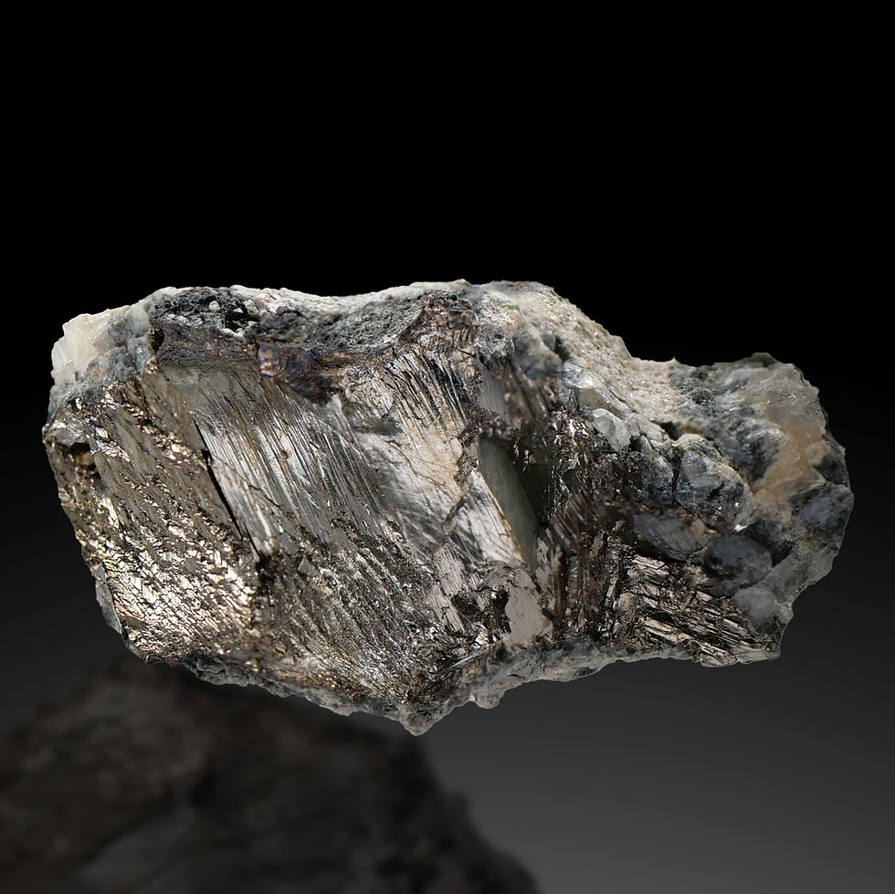 Thumbnail: gediegen Wismut – Rubikon Mine, Karibib, Erongo, Namibia