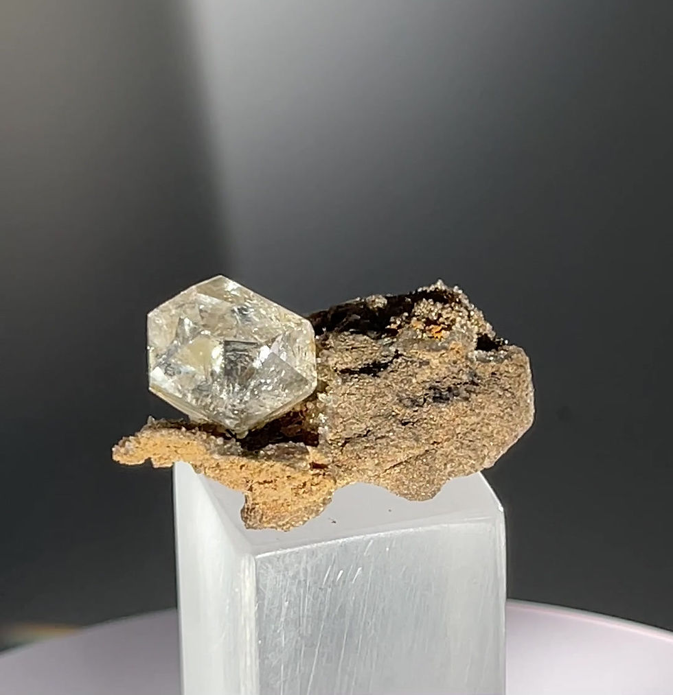Thumbnail: Quartz / Herkimer Diamond - Crystal Grove, Lassellsville, New York, USA