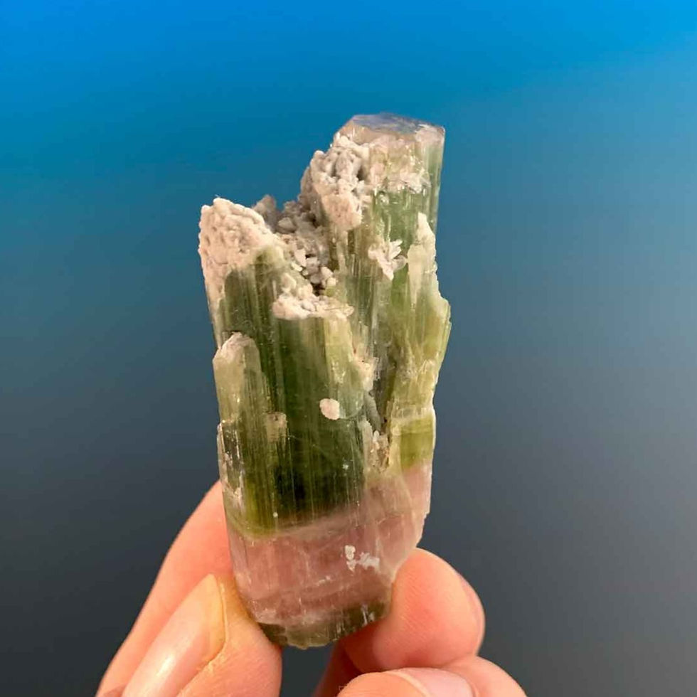 Thumbnail: Tourmaline - Himalaya Mine, CA, USA