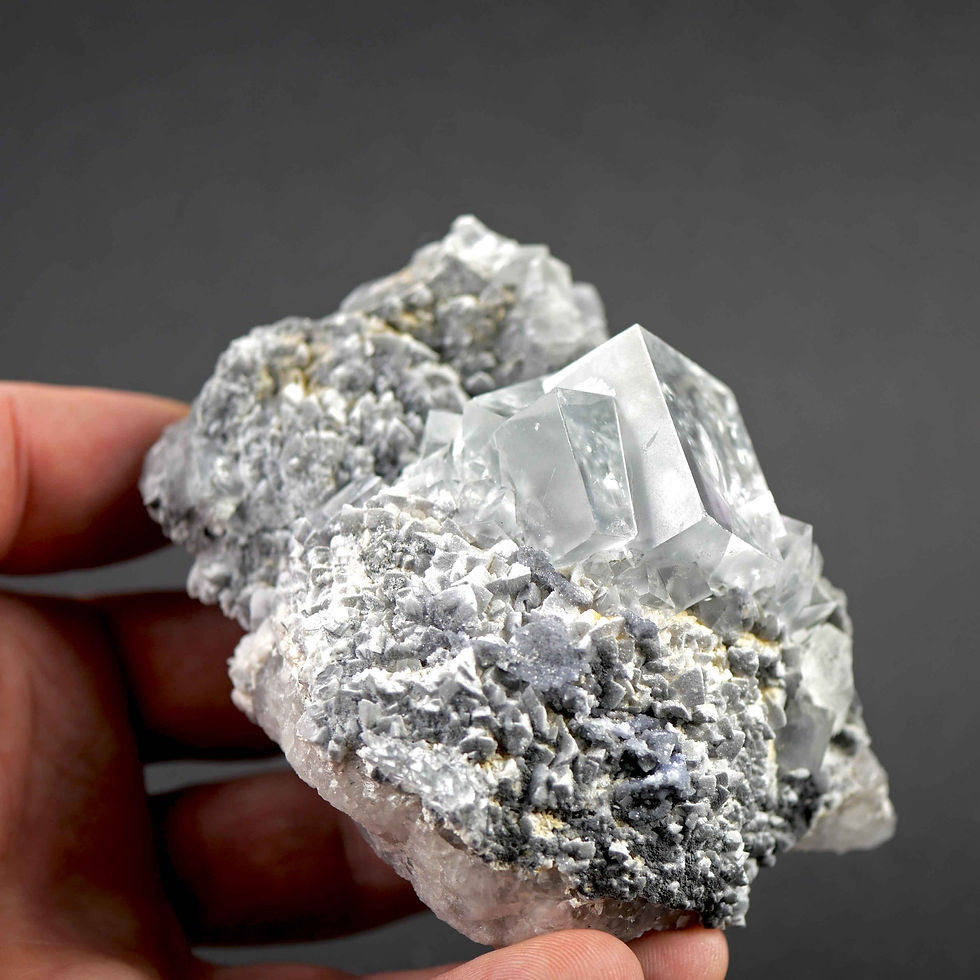Thumbnail: Fluorite - Emilio Mine, Asturias, Spain