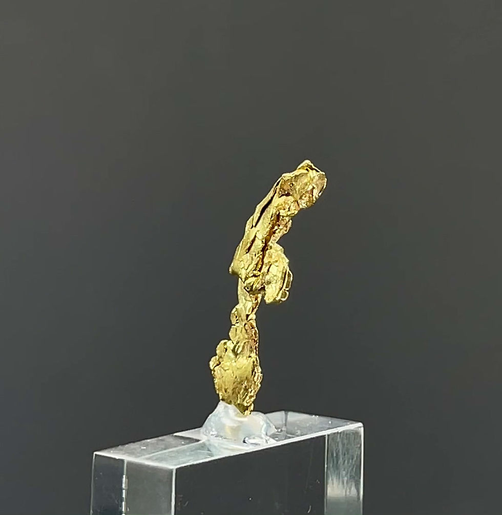 Miniaturbild: Gold, Kristallnugget – Mount Kare, Hagensberg, Enga, Papua-Neuguinea