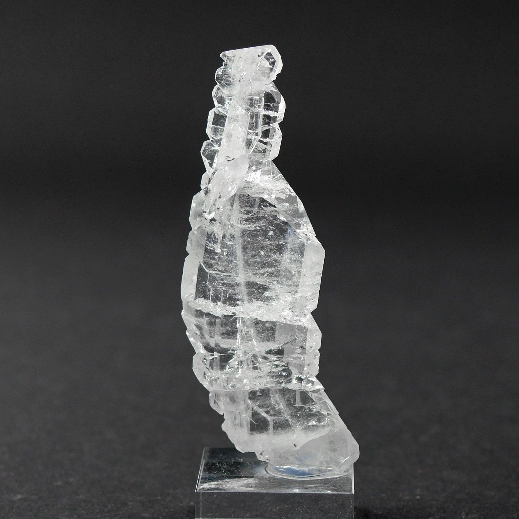 Bergkristall, Fadenquarz – Piz Beverin, Graubünden Schweiz