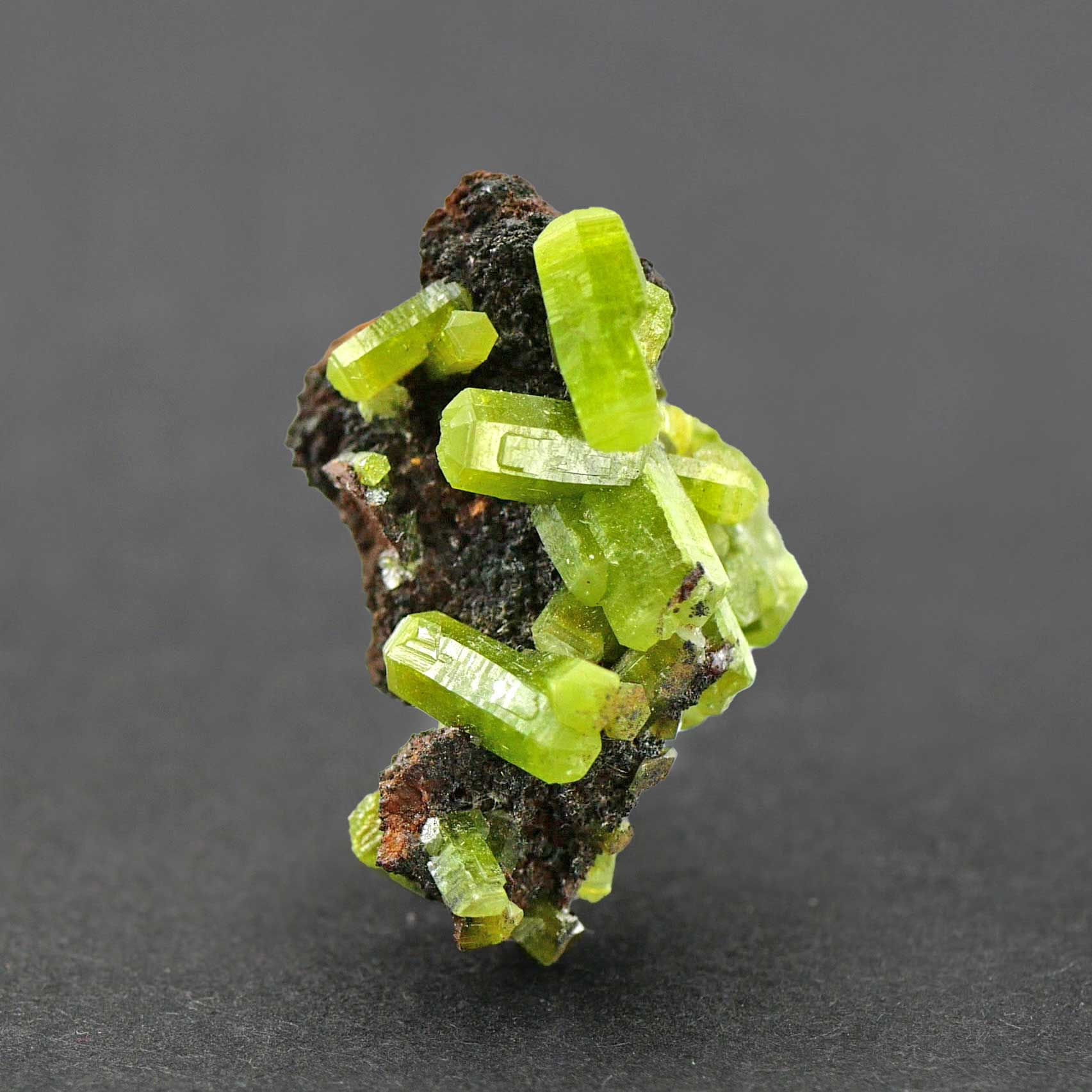 Pyromorphit – Grube Dörnberg, Sauerland, Deutschland