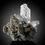 Thumbnail: Gypsum with graphite - Ottoschacht, Eisleben, Saxony-Anhalt, Germany