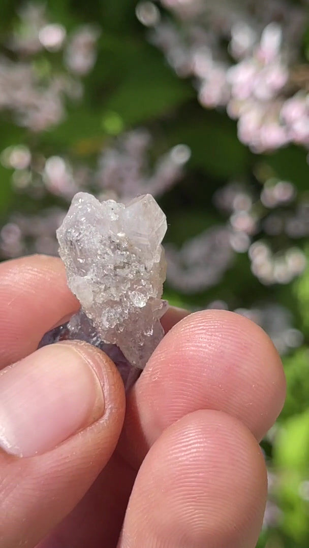 Thumbnail: Double terminated Scepter Amethyst – Zambezi Valley, Zimbabwe