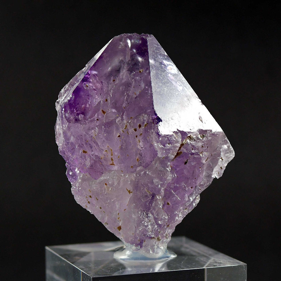 Thumbnail: Amethyst (rare C-face)  - Brazil