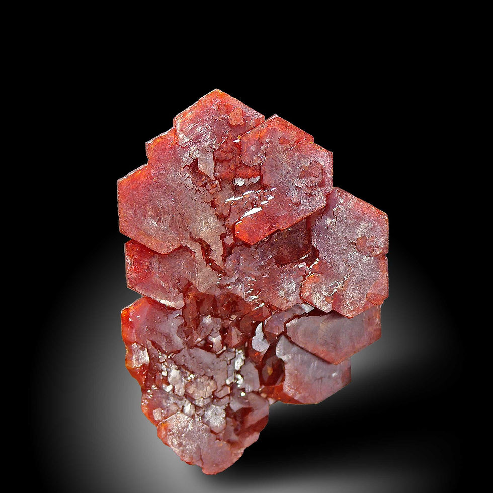 Thumbnail: Vanadinite - Mibladen, Midelt, Draa-Tafilalet, Morocco
