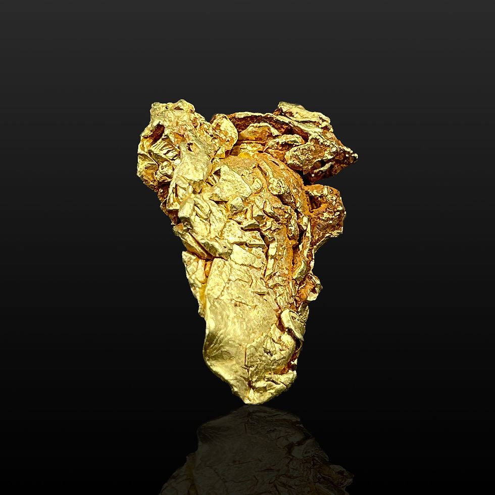 Thumbnail: Gold, crystal nugget - Mount Kare, Hagensberg, Enga, Papua New Guinea