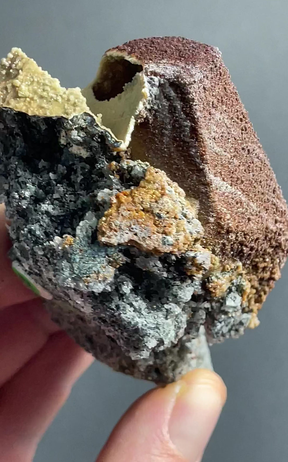 Thumbnail: Siderite after Calcite - South Africa