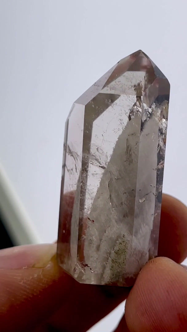 Thumbnail: Phantomquarz Poliert – Minas Gerais, Brasilien