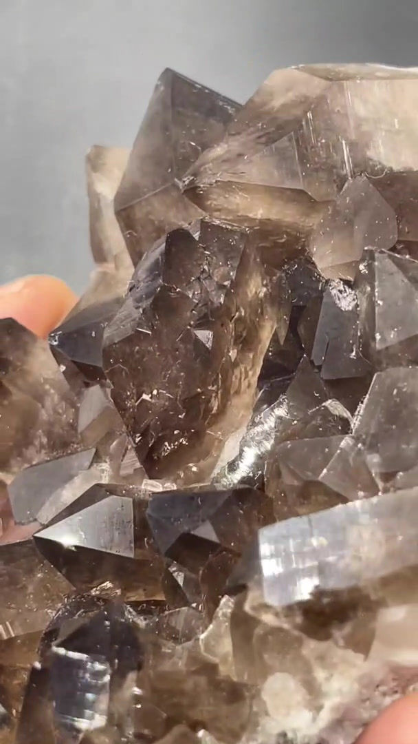 Thumbnail: Smoky quartz, Gwindel – Val Giuv, Graubünden, Switzerland
