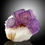 Thumbnail: Fluorite on quartz – Orange River, South Africa