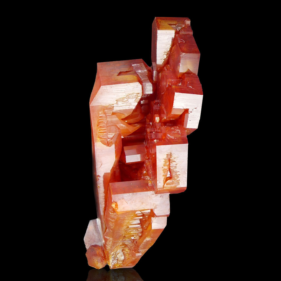 Thumbnail: Vanadinite - Mibladen, Midelt, Draa-Tafilalet, Morocco