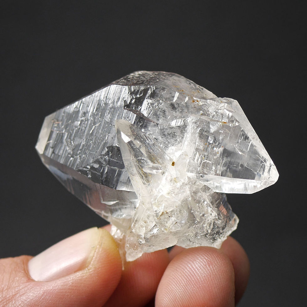 Thumbnail: Quartz (flat quartz) – Griesgletscher, Valais, Switzerland