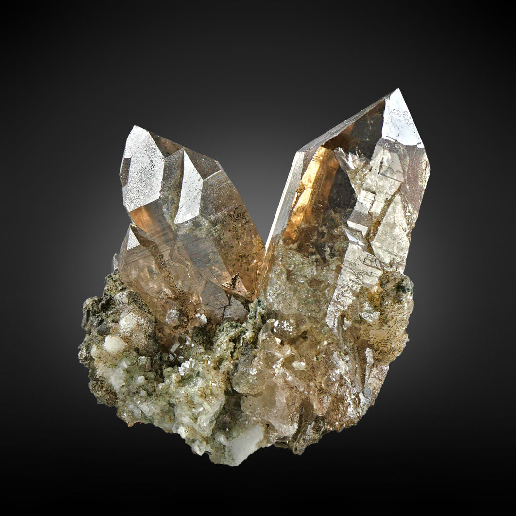 Smoky Quartz – Val Giuv, Graubünden, Switzerland