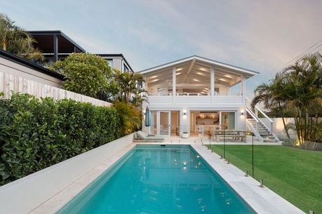 Custom new build Avalon Beach, NSW. Exterior finished product