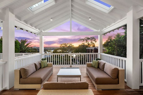 Large two storey renovation, Clontarf, NSW. 