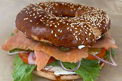 bagel, snack, restaurant, moorea, bord de mer, plage