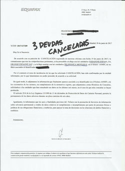 3 deudas canceladas Junio 2017