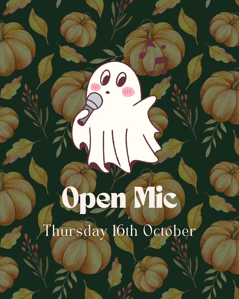 October Open Mic