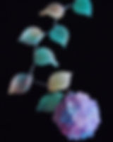 紫陽花ガーランド💠__レッスンするには、ちょっと大変かも・・・と思い_生徒さん