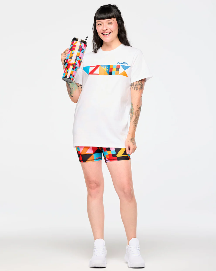 Miniatura: Zumba Rays Crew Neck Tee