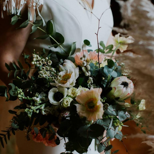 Blush & Cream Spring Bridal bouquet, Maddie Farris Photography